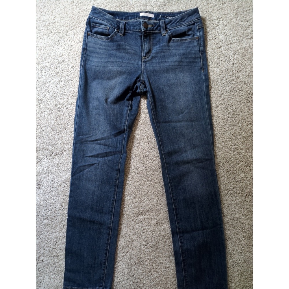 Lauren Conrad Women's Blue Jeans Skinny 6